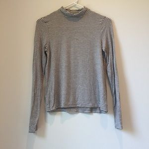 American Eagle Striped Turtleneck Long 